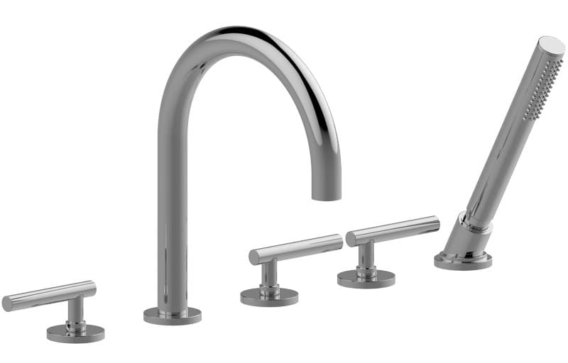 Graff M.E. – Μπαταρία Λουτρού Πάγκου – Deck-mounted Bathtub With Hand Shower Set (E-6153-LM62B)