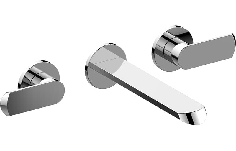 Graff Phase – Μπαταρία Νιπτήρα Τοίχου – Wall-mounted With 19,1cm Spout (E-6630-LM45B-T)
