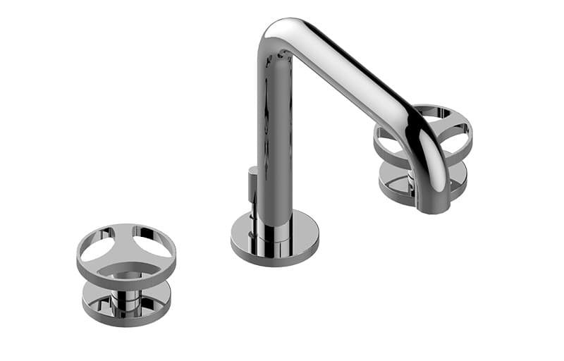 Graff Harley – Μπαταρία Νιπτήρα – Three-hole With Manual Pop-up Waste (E-6711-C19B)