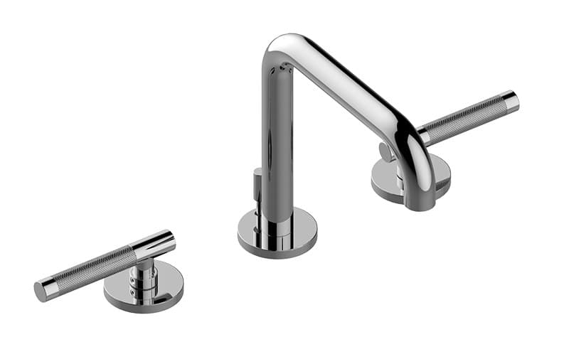 Graff Harley – Μπαταρία Νιπτήρα – Three-hole With Manual Pop-up Waste (E-6711-LM57B)
