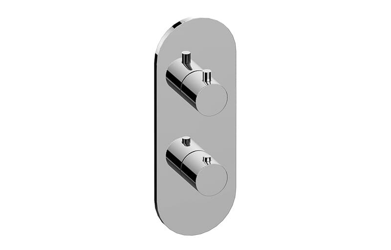 Graff M.E. – Trim Εντοιχισμού Ντους – M-Series With Two Handles (E-8047-RH0-T)