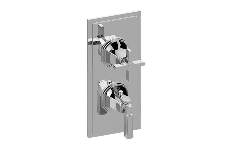 Graff Finezza – Trim Εντοιχισμού Ντους – M-Series With Two Handles (E-8049-1L1C-T)