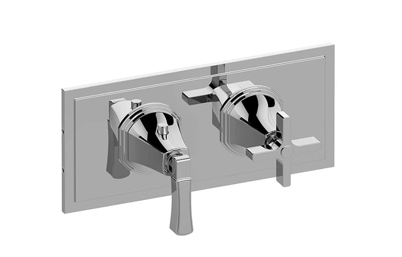 Graff Finezza – Trim Εντοιχισμού Ντους – M-Series With Two Handles (E-8049H-1L1C-T)