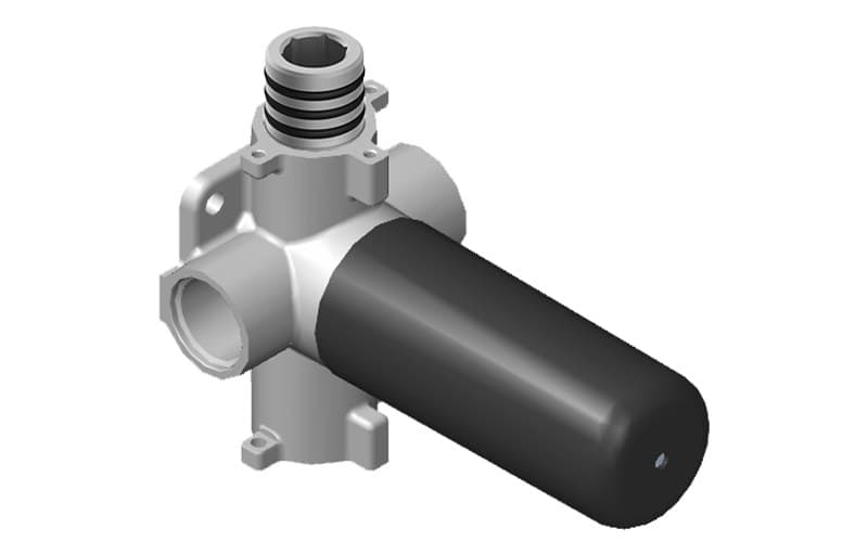 Graff Terra – Σώμα Εντοιχισμού Ντους – 3/4"concealed Diverter With 2 Outlets And Volume Control Valve - Rough (E-8052)