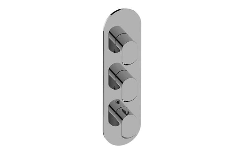 Graff Phase – Trim Εντοιχισμού Ντους – M-Series With 3 Handles (E-8056-LM45E0-T)