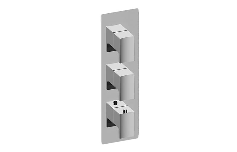 Graff Luna – Trim Εντοιχισμού Ντους – M-Series With 3 Handles (E-8057-LM36E0-T)