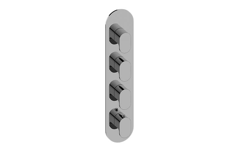 Graff Ametis – Trim Εντοιχισμού Ντους – M-Series With Four Handles (E-8058-LM44E0-T)