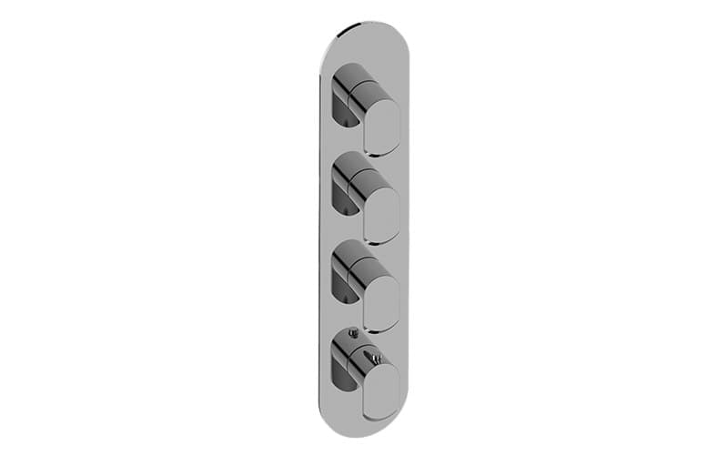 Graff Phase – Trim Εντοιχισμού Ντους – M-Series With 4 Handles (E-8058-LM45E0-T)