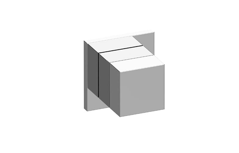 Graff Incanto – Διακόπτης Ντους – 3/4" Concealed Diverter With 2 Outlets (E-8071-SH1-T)