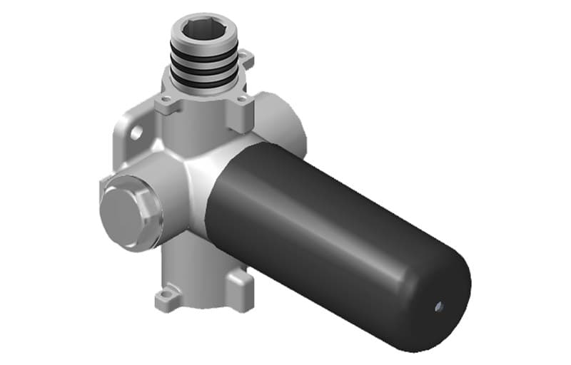 Graff Terra – Σώμα Εντοιχισμού Ντους – 3/4" Concealed Cut-off Valve - Rough (E-8076)