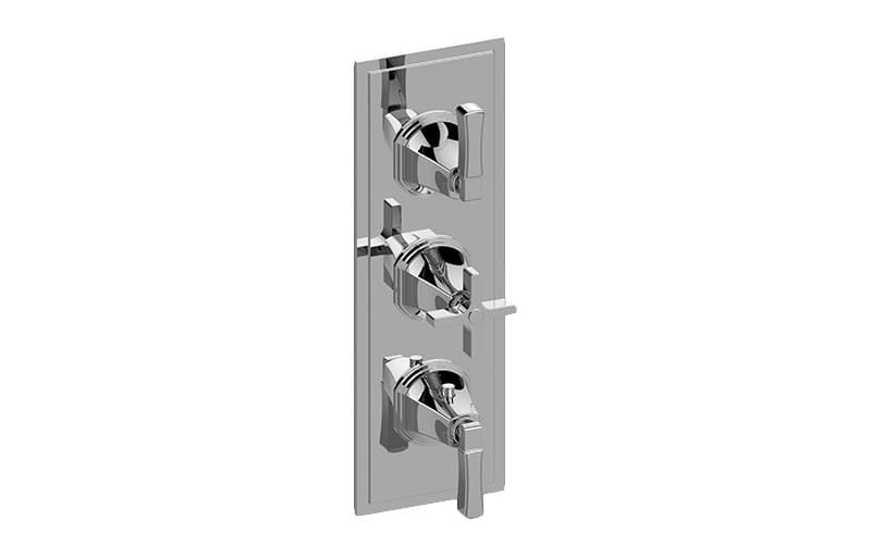 Graff Finezza – Trim Εντοιχισμού Ντους – M-Series With Three Handles (E-8078-2L1C-T)