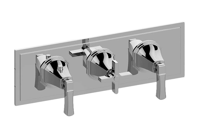 Graff Finezza – Trim Εντοιχισμού Ντους – M-Series With Three Handles (E-8078H-2L1C-T)