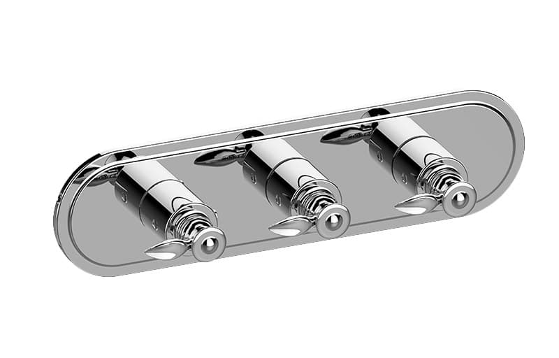 Graff Topaz – Trim Εντοιχισμού Ντους – M-Series With Three Handles (E-8087H-LM14E0-T)