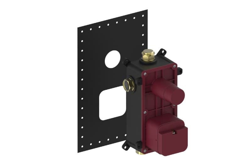 Graff Topaz – Εξάρτημα Εντοιχισμού – Thermostatic Unit 2-outlet Diverter (E-81-52)