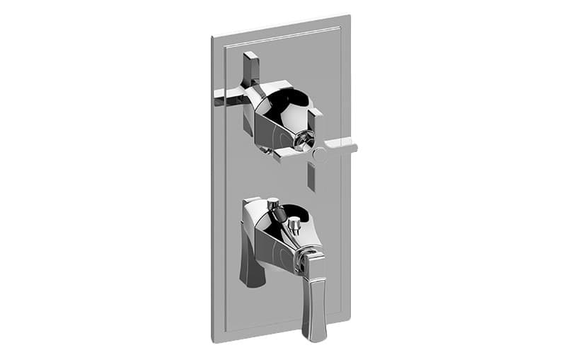 Graff Finezza – Trim Εντοιχισμού Ντους – M-Series With Two Handles (E-8149-1L1C-T)