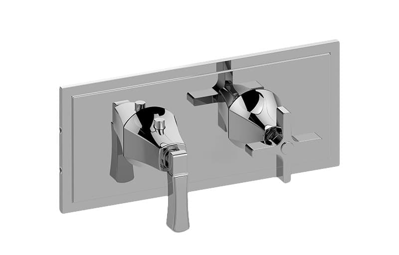Graff Finezza – Trim Εντοιχισμού Ντους – M-Series With Two Handles (E-8149H-1L1C-T)