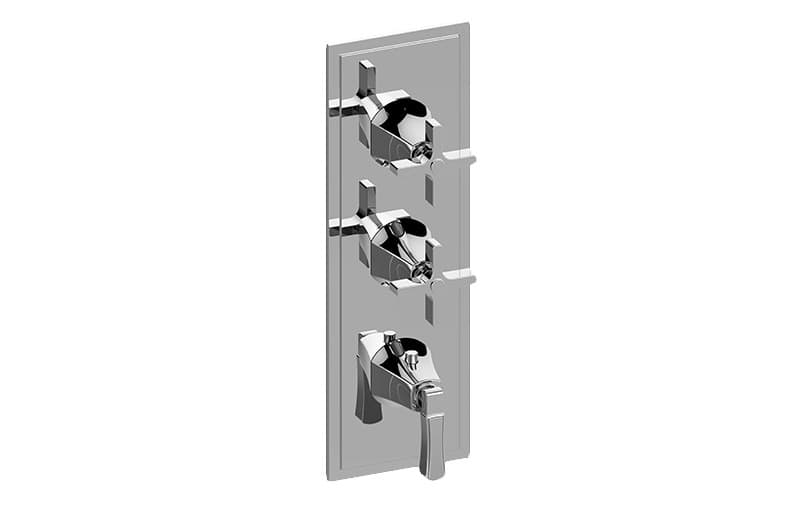 Graff Finezza – Trim Εντοιχισμού Ντους – M-Series With Three Handles (E-8178-1L2C-T)