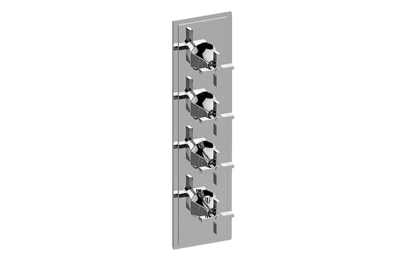 Graff Finezza – Trim Εντοιχισμού Ντους – M-Series With Four Handles (E-8179-C15E0-T)