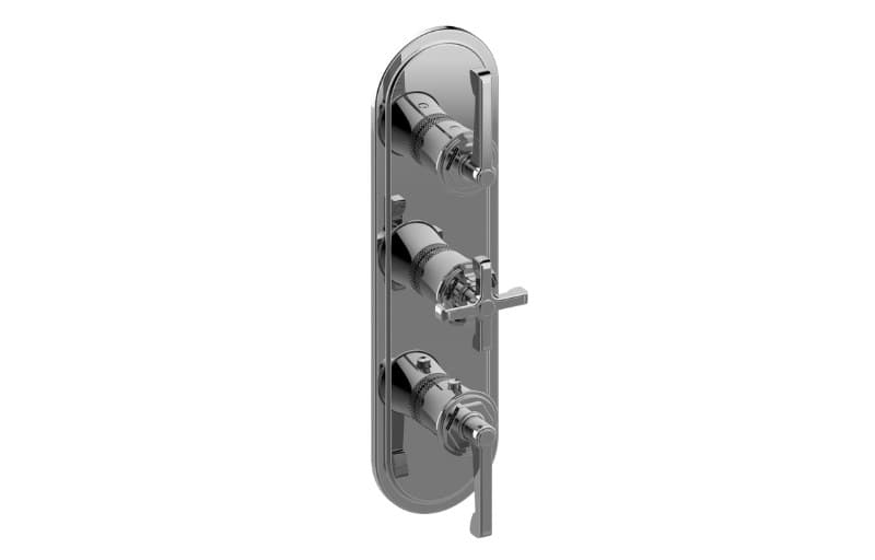 Graff Vignola – Trim Εντοιχισμού Ντους – M-Series With 3 Handles (E-8187-ALM60C20-T)
