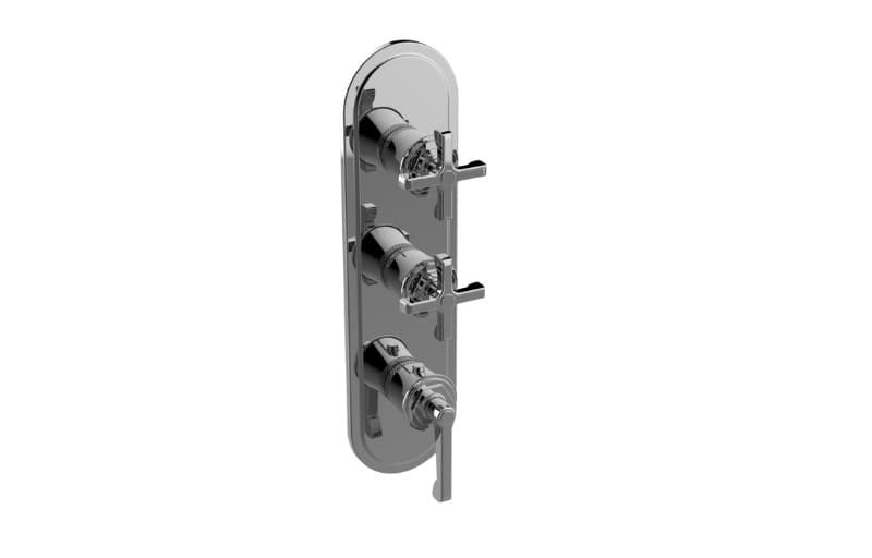 Graff Vignola – Trim Εντοιχισμού Ντους – M-Series With 3 Handles (E-8187-LM60C20-T)