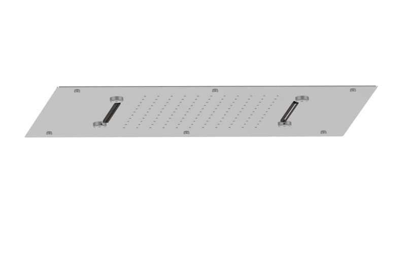 Graff Aqua-Sense Shower – Κεφαλή Ντους – Aqua-Sense Rectangular Ceiling-mounted With Rain And Waterfall (E-8238)