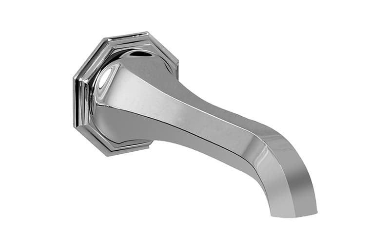 Graff Topaz – Στόμιο Μπανιέρας Τοίχου – Wall-mounted Bathtub Spout - 18,1cm (E-8560)
