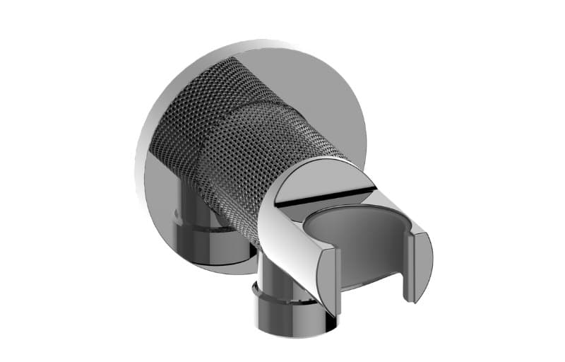 Graff RIVA – Βάση Τηλεφώνου Ντους – Contemporary Wall Bracket And Integrated Wall Supply Elbow Diamond Knu (E-8618CD)