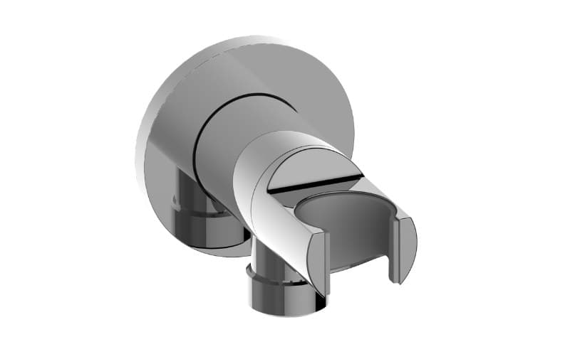 Graff RIVA – Βάση Τηλεφώνου Ντους – Contemporary Wall Bracket And Integrated Wall Supply Elbow (E-8618CP)