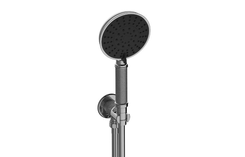 Graff RIVA – Τηλέφωνο Ντους – Traditional Handshower With Wall Bracket And Integrated Wall Supply El (E-8697TD)