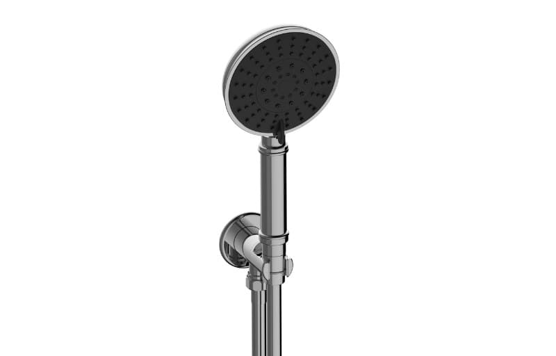 Graff RIVA – Τηλέφωνο Ντους – Traditional Handshower With Wall Bracket And Integrated Wall Supply El (E-8697TP)