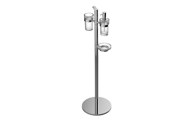 Graff – Ποτηροθήκη – Free Standing Holder For Tumbler, Soap Dispenser, Soap Dish (E-9156)
