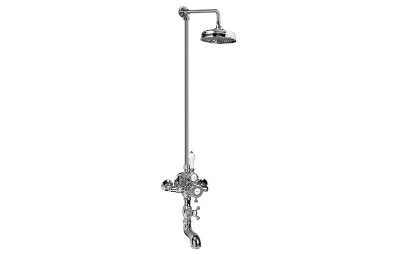 Graff Adley – Στήλη Ντους – Thermostatic Wall-mounted Shower System With Bathtub Spout And (ED3.01)