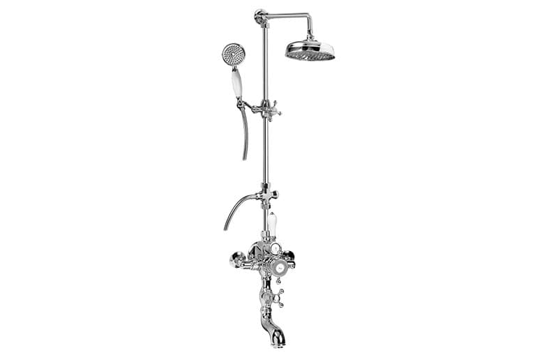 Graff Adley – Στήλη Ντους – Thermostatic Wall-mounted Shower System With Bathtub Spout, Handshower (ED4.01-C2S)