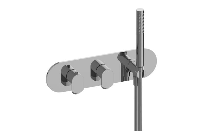 Graff Phase – Σετ Ντους – Wall-mtd Thermostatic Shower With Handshower Set (EL7.090H-LM45E0-T)