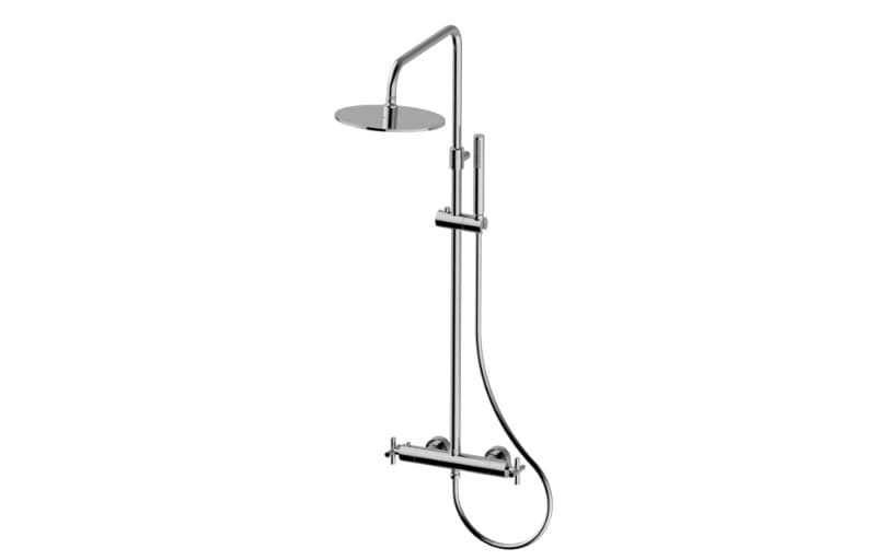 Graff M.E. – Στήλη Ντους – Wall-mounted Thermostatic Shower Column With Handshower And (EX-11796-C17T)