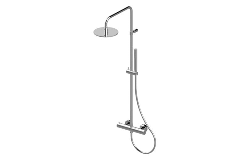 Graff M.E. – Στήλη Ντους – Wall-mounted Thermostatic Shower Column With Handshower And (EX-11796-RHT)