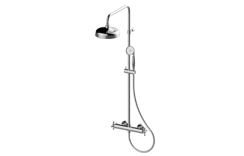 Graff Adley – Στήλη Ντους – Wall-mounted Thermostatic Shower Column With Handshower And (EX-2596-C2T)