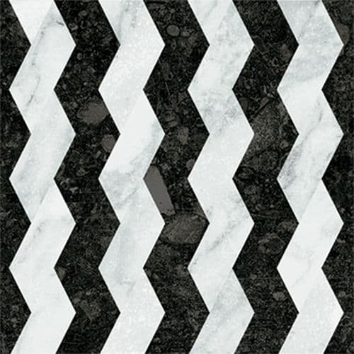 41zero42 Dandy Ribbon Black White