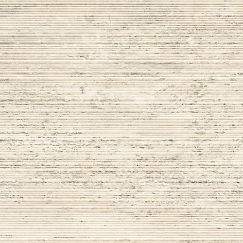 Italgraniti I Travertini Bianco Vein Cut Ribbed