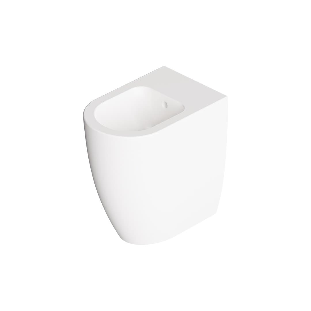Alice Form h50 – Μπιντέ Δαπέδου – White Glossy (22280101)