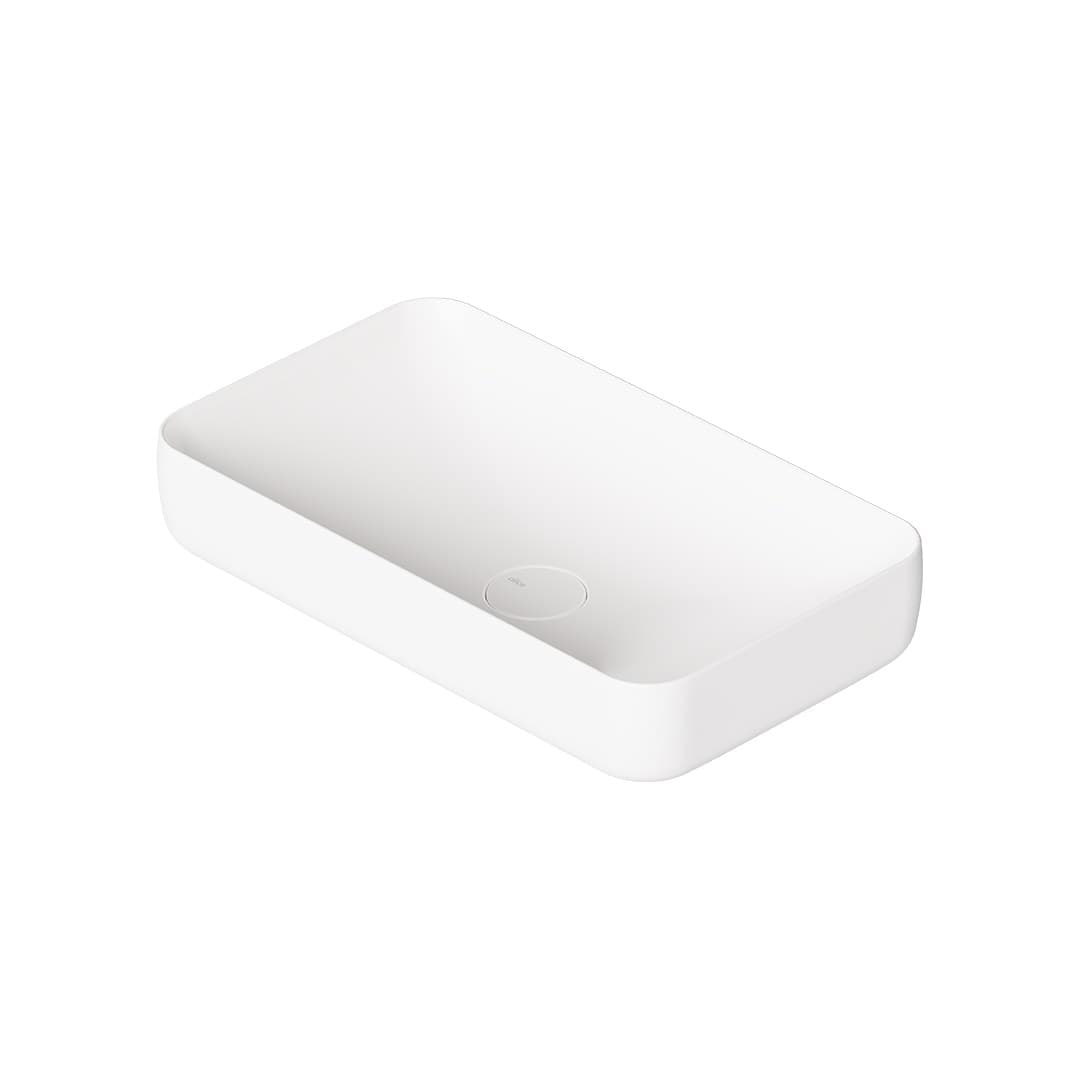 Alice Form 60x35 – Νιπτήρας Επικαθήμενος – White Glossy (22410101)