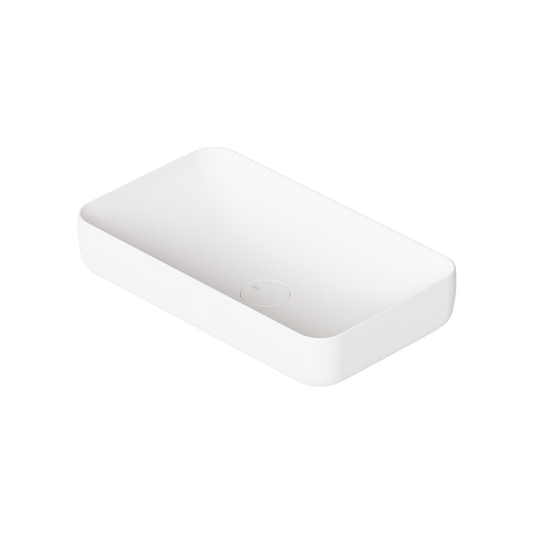 Alice Form 60x35 – Νιπτήρας Επικαθήμενος – Matt White (22410109)