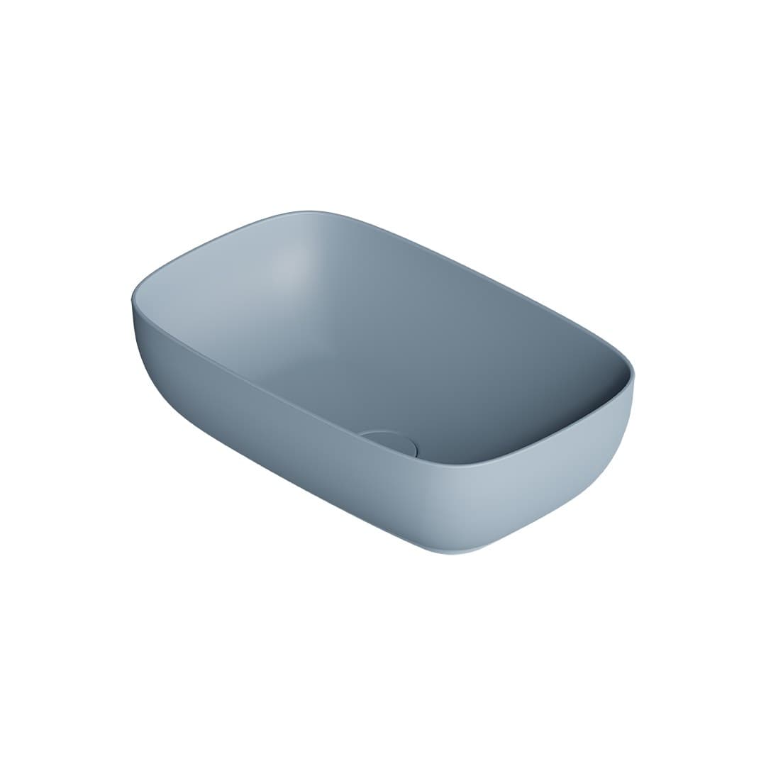Alice Form Rectangular 60x37 h15 – Νιπτήρας Επικαθήμενος – Laguna Matt (22450145)