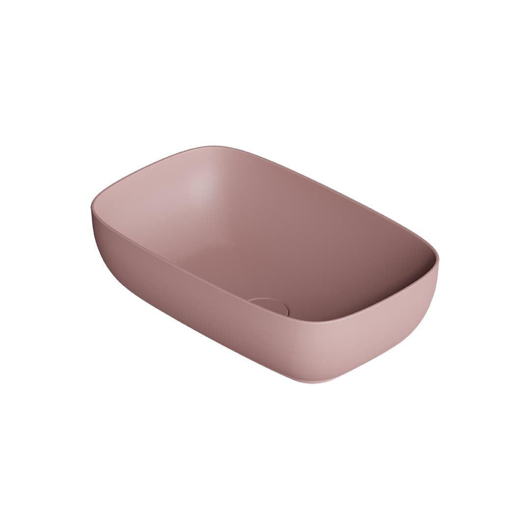 Alice Form Rectangular 60x37 h15 – Νιπτήρας Επικαθήμενος – Malva Matt (22450147)