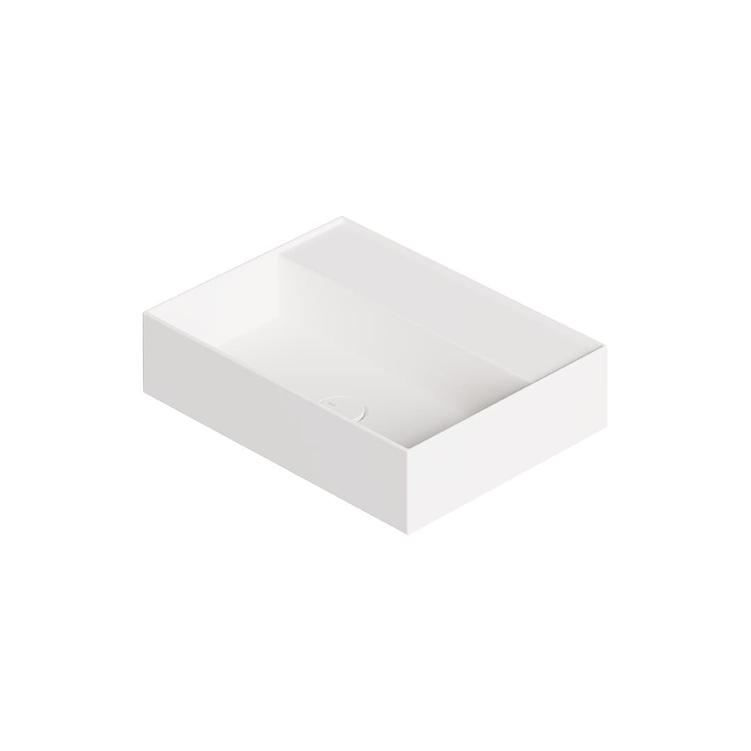 Alice Hide 65x40 – Νιπτήρας Επικαθήμενος – Matt White (31110109)