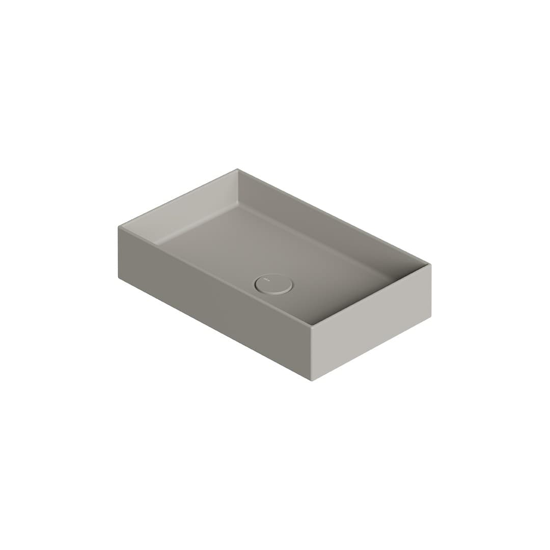 Alice Hide 60x37 – Νιπτήρας Επικαθήμενος – Grigio Matt (31130119)
