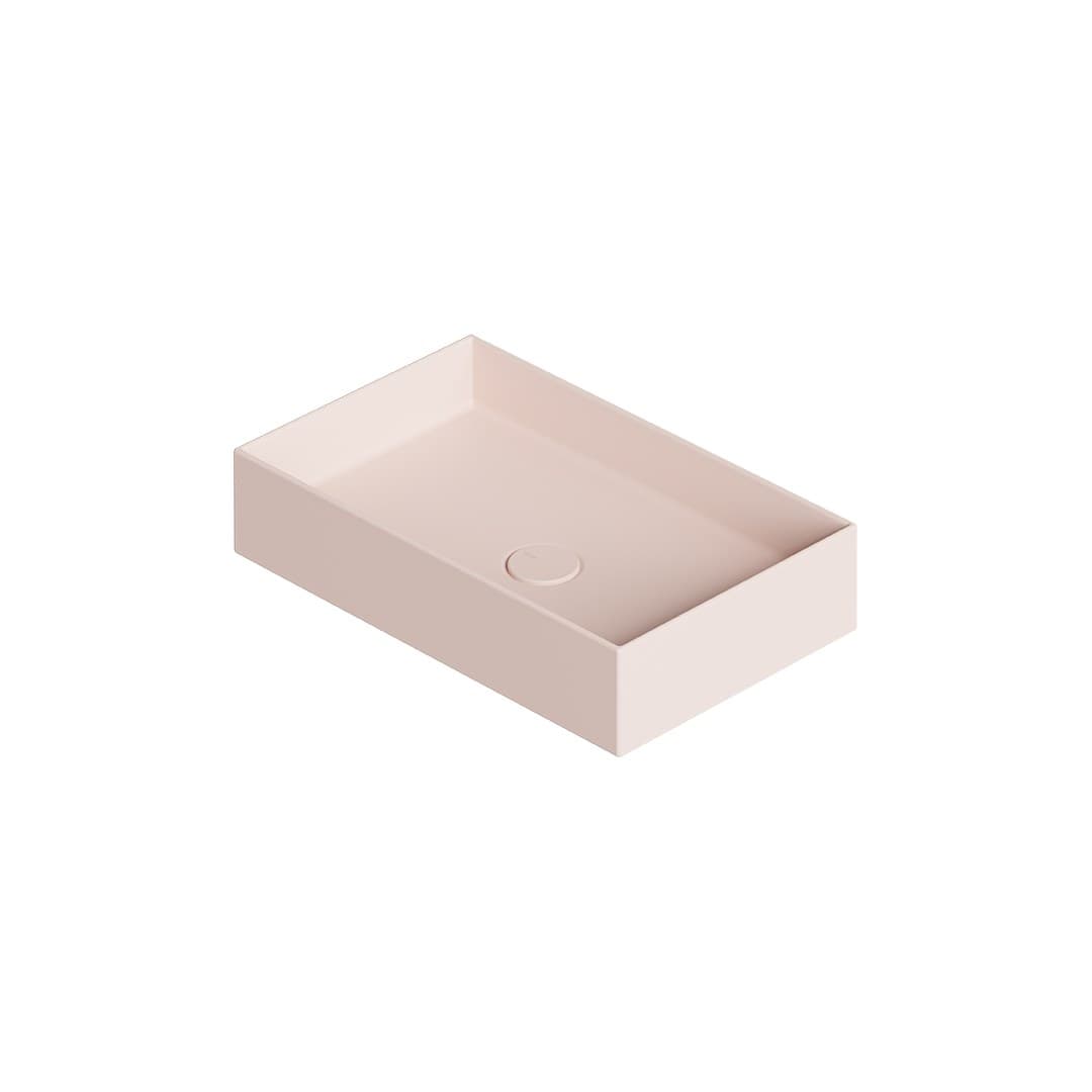 Alice Hide 60x37 – Νιπτήρας Επικαθήμενος – Rosa Matt (31130137)