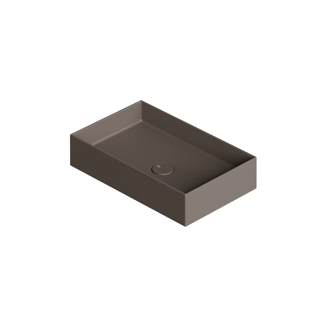 Alice Hide 60x37 – Νιπτήρας Επικαθήμενος – Caffè Matt (31130143)