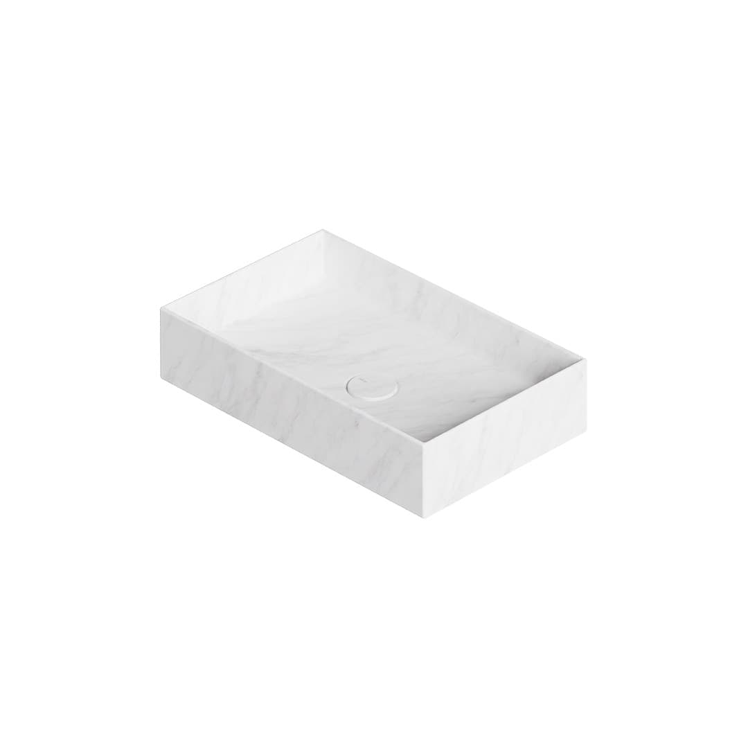 Alice Hide 60x37 – Νιπτήρας Επικαθήμενος – Carrara (31130185)