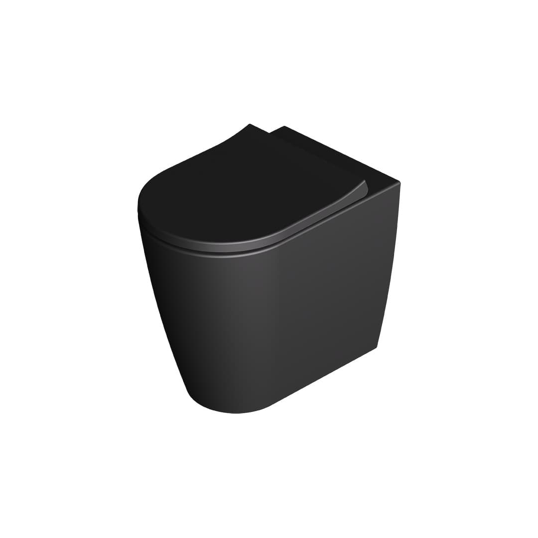 Alice Hide Round – Λεκάνη Δαπέδου – Matt Black (31150108)